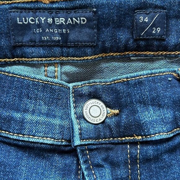 NEW Lucky Brand Mens 410 Athletic Straight Jeans - Picture 6 of 7
